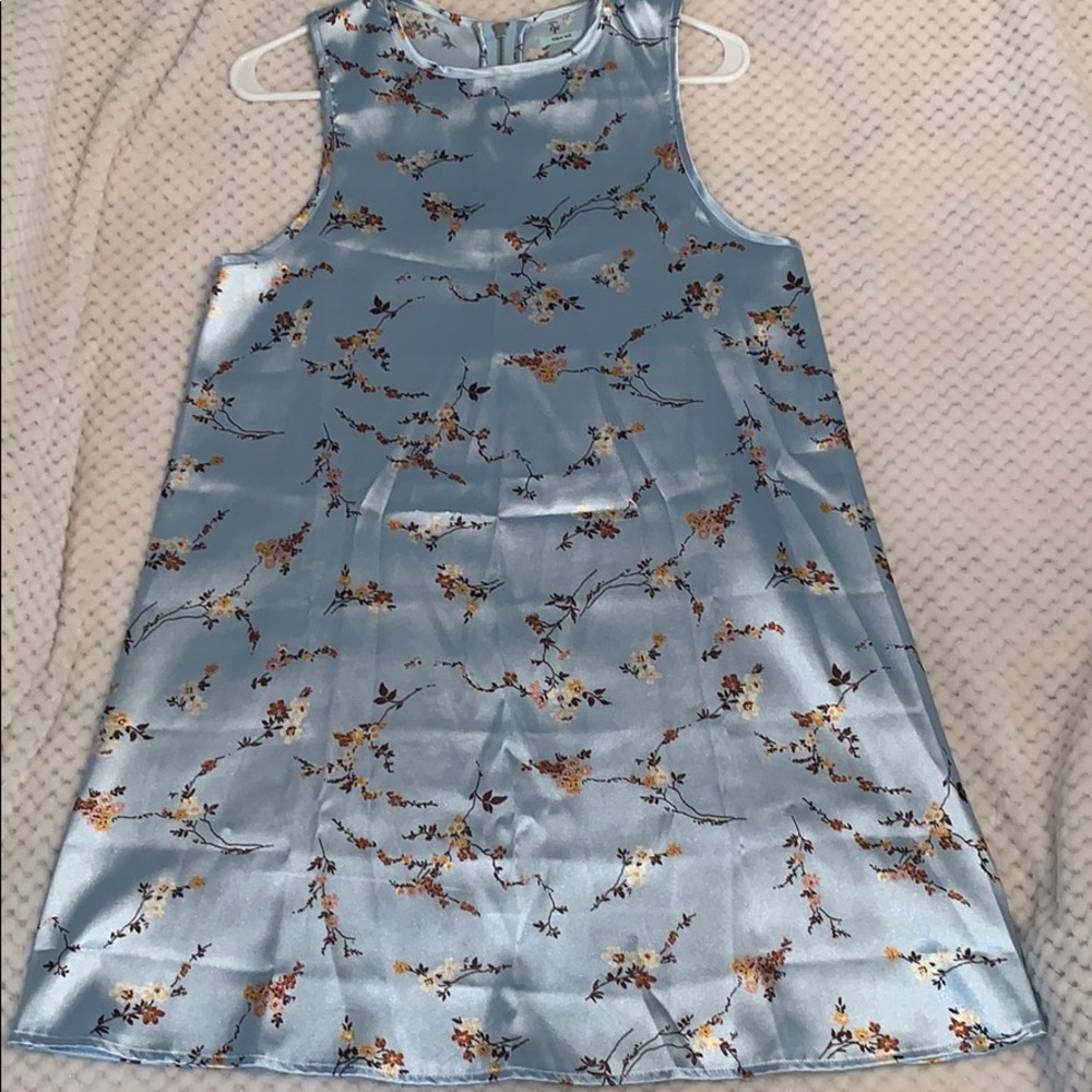 Urban Outfitters Blue Floral Dress